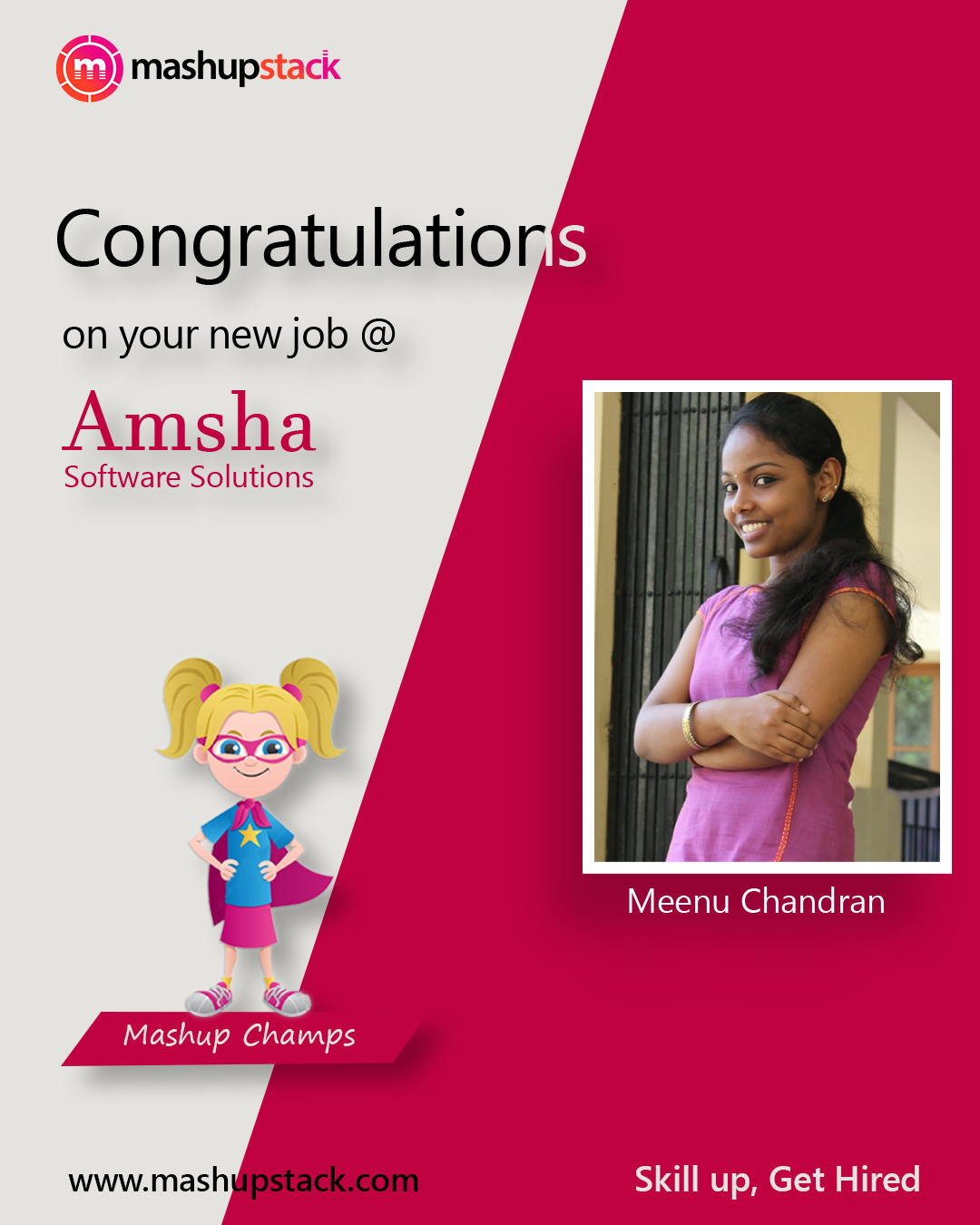 Mashupstack Meenu chandran-Amsha Software Solutions
